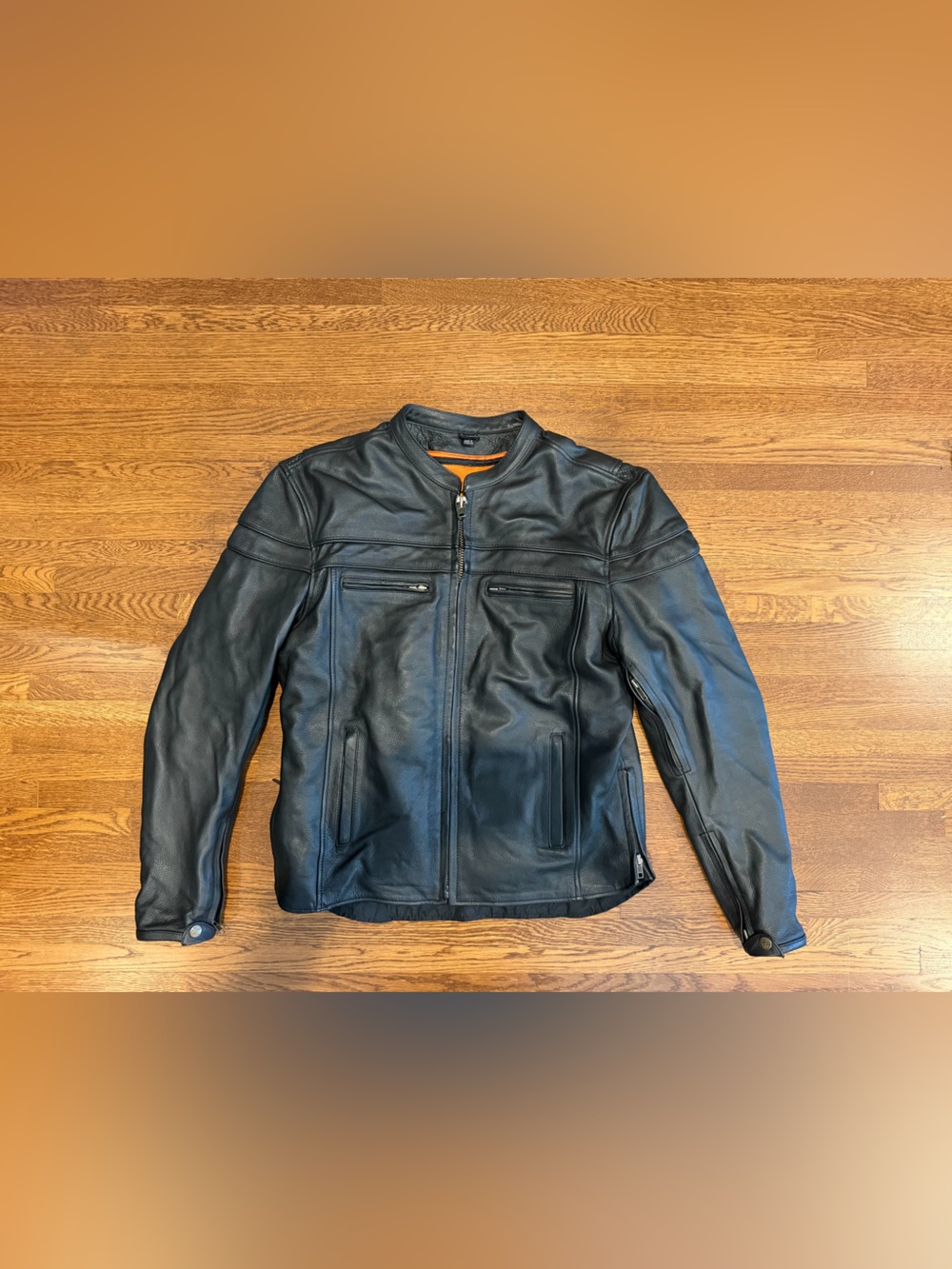 First manufacturing co. Leather jacket